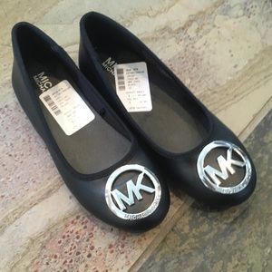 Michael Kors Toddler Girl new flat shoes size  13